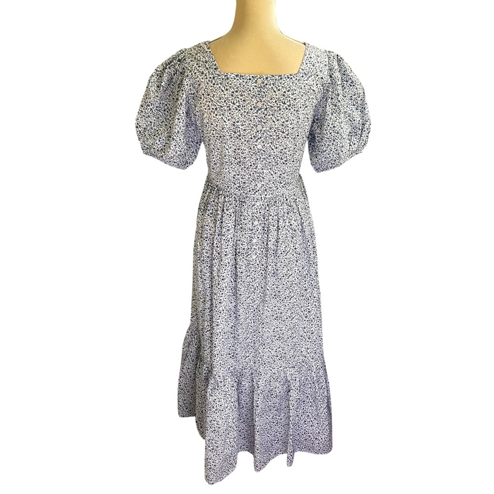 Doen Dune Dress in Navy Champignon Floral NWT Small - Picture 3 of 13